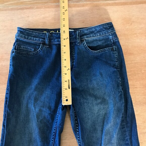 Kate Spade Broome Street Skinny Jeans Women 28 Blue Mid Rise Medium Wash Preppy - Picture 7 of 11